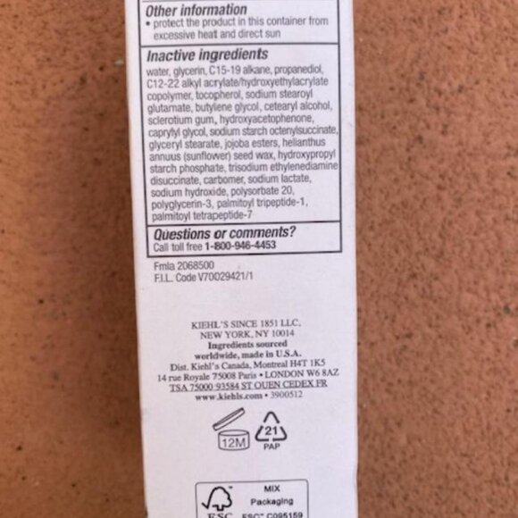 Kiehl's Better Screen UV Serum Sunscreen SPF 50+ 1.7 Oz 50 mL Full-Size 08/2026 - Picture 3 of 4